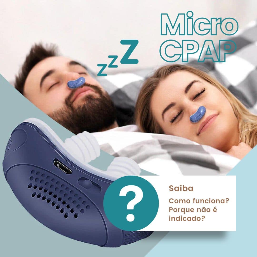 Micro CPAP e a apneia do sono